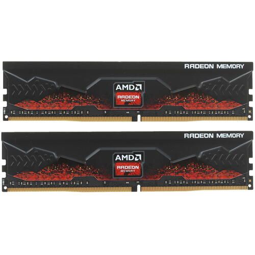 Модуль памяти DDR4 16GB (2*8GB) AMD R7S416G2400U2K PC4-19200 2400MHz CL16 1.2V RTL