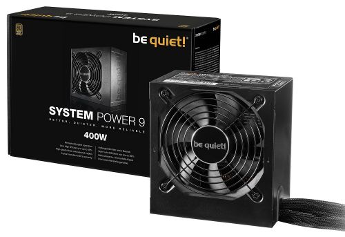 Блок питания ATX Be quiet! SYSTEM POWER 9 400W BN245 aPFC, 80PLUS Bronze, 120mm fan RTL