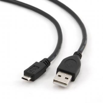 Кабель интерфейсный USB 2.0 Cablexpert AM/microBM 5P