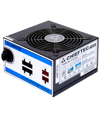

Блок питания ATX Chieftec CTG-550C 550W EPS12 Cab Manag 85+ 230V Ret, CTG-550C