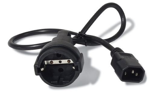 

Кабель питания APC AP9880 Power Cord [IEC 320 C14 to CEE 7/7(Schuko) Receptacle] - 10 AMP/230V 0.61 Meters, AP9880