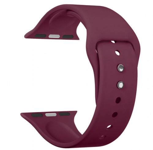 Ремешок на руку Lyambda ALTAIR DS-APS08-40-WR силиконовый для Apple Watch 38/40 mm wine red