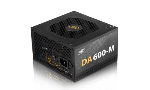 Блок питания ATX Deepcool DA600-M Aurora, 600W, 80Plus Bronze, APFC, fan 120mm, Cable Management, Ret