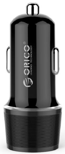 Зарядное устройство автомобильное Orico UCC-2U черный