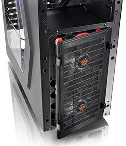 Корпус ATX Thermaltake Versa H22 CA-1B3-00M1WN-00 черный, без БП, с окном, USB 2.0, USB 3.0, Audio - фото 7