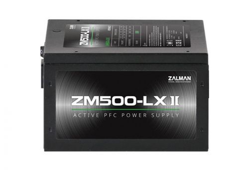 Блок питания ATX Zalman ZM500-LXII 500W, APFC, fan 120mm, Retail