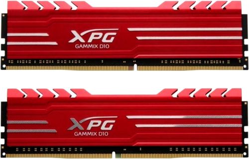 Модуль памяти DDR4 16GB (2*8GB) ADATA AX4U300038G16A-DR10 XPG GAMMIX D10 PC4-24000 3000Mhz CL16 радиатор 1.35V