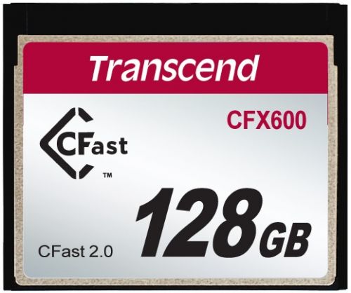 

Карта памяти 128GB Transcend CFX600 CFast 2.0, CFX600