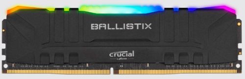 Модуль памяти DDR4 32GB Crucial BL32G32C16U4BL Ballistix RGB Black PC4-25600 3200MHz CL16 288pin радиатор 1.35V