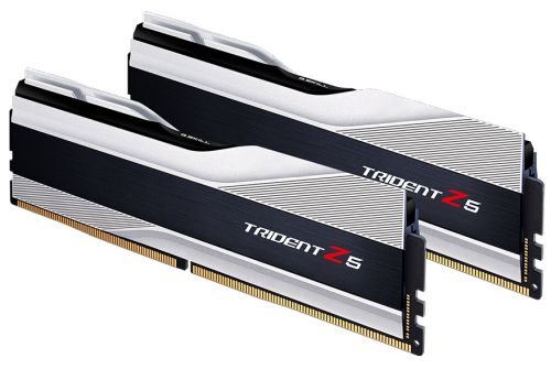 Модуль памяти DDR5 32GB (2*16GB) G.Skill F5-5600J3636C16GX2-TZ5S Trident Z5 silver PC5-44800 5600MHz CL36 heatsink 1.2V - фото 2