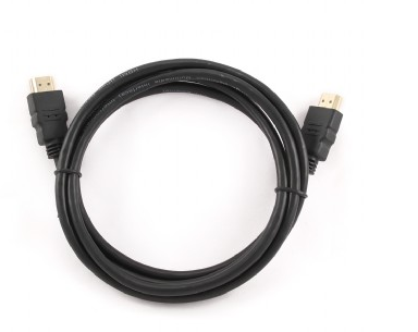 Кабель интерфейсный HDMI-HDMI Gembird 19M/19M CC-HDMI4-1M 1м, v1.4, черный, позол.разъемы, экран, пакет