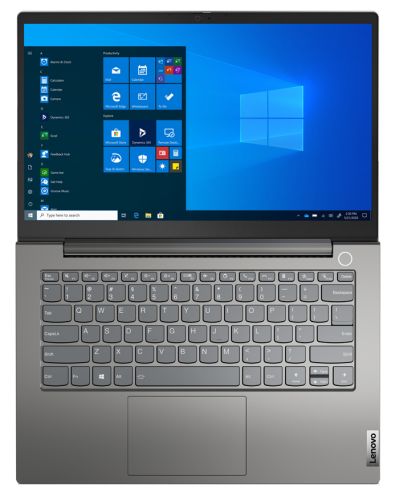 Ноутбук Lenovo ThinkBook 14 G3 ACL 21A20005RU Ryzen 7 5700U/16GB/512GB SSD/14" FHD//Radeon graphics/WiFi/BT/FPR/Cam/Win10Pro/mineral grey - фото 3