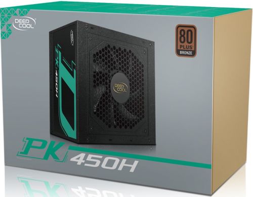 Блок питания Deepcool PK450H 450W, ATX12V 2.5, активный PFC, 80 PLUS Bronze, модульный