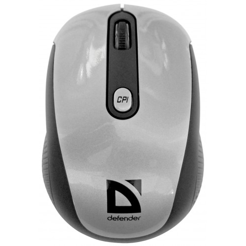 

Мышь Wireless Defender Optimum MS-125 Nano 52125 silver-black, 2000 dpi, USB, Optimum MS-125 Nano