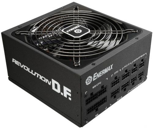 Блок питания ATX Enermax REVOLUTION D.F. ERF750EWT 750W, APFC, 140m mfan, 80 PLUS Gold, full modular RTL