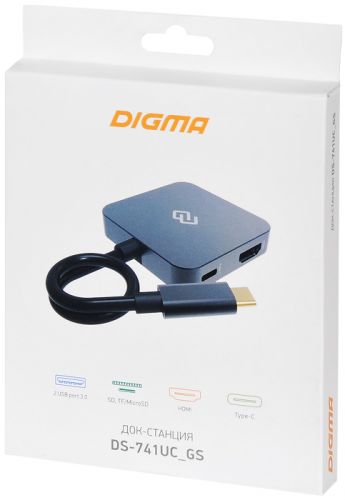 Док-станция Digma DS-741UC_GS