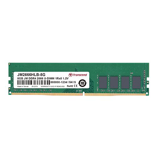 Модуль памяти DDR4 16GB Transcend JM2666HLB-16G JetRam PC4-21300 2666MHz CL19 1.2V