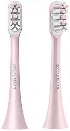 Комплект Xiaomi SOOCAS Sonic Electric Toothbrush BH01-P насадок для зубной щетки, 2шт, розовые