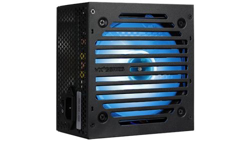 Блок питания ATX AeroCool VX Plus 650W RGB 4718009150928 650W (ATX 2.3, 120mm fan, RGB-подсветка) Box