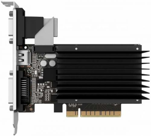 Видеокарта PCI-E Palit GeForce GT 710 NEAT7100HD46-2080H Bulk 2GB GDDR3 64bit 28nm 954/1600MHz DVI-D(HDCP)/HDMI/VGA OEM - фото 2