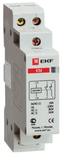 

Контактор модульный EKF km-1-20-20, km-1-20-20