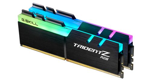 Модуль памяти DDR4 16GB (2*8GB) G.Skill F4-3600C16D-16GTZRC Trident Z RGB PC4-28800 3600MHz CL16 XMP радиатор 1.35V