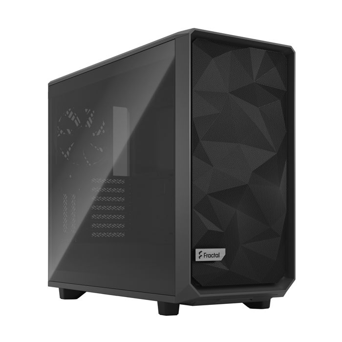 

Корпус eATX Fractal Design Meshify 2 Gray TG Light Tint серый, без БП, боковая панель из закаленного стекла, 2*USB 3.0, USB Type-С, audio, Meshify 2 Gray TG Light Tint