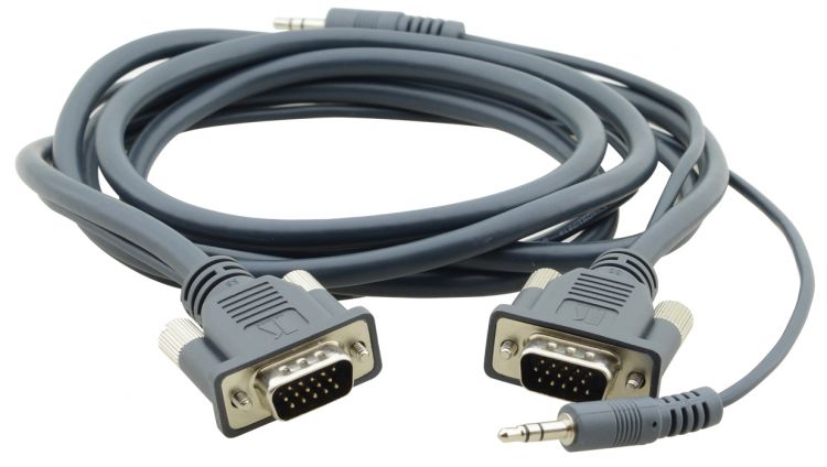 

Кабель интерфейсный VGA-VGA Kramer 15M/15M 92-7301010 3м, Micro VGA и аудио C-MGMA/MGMA-10, 15M/15M