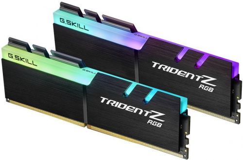 Модуль памяти DDR4 32GB (2*16GB) G.Skill F4-4000C19D-32GTZR Trident Z RGB PC4-32000 4000MHz CL19 XMP Радиатор 1.35V