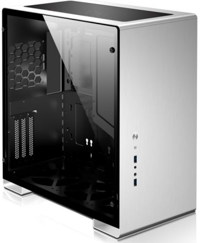 

Корпус ATX JONSBO U5S Silver без БП, боковые панели из закаленного стекла, USB3.0*2, audio, серебристый, U5S Silver