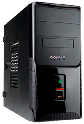 Корпус mATX In Win ENR029BL USB 3.0 (6115723) (УЦЕНЕННЫЙ) черный 450W (USB 3.0x2, Audio), НОВЫЙ, НЕКОНДИЦИЯ(царапины в верхней части корпуса), гаранти