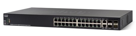 Коммутатор PoE Cisco SB SG350X-24P-K9-EU - фото 1