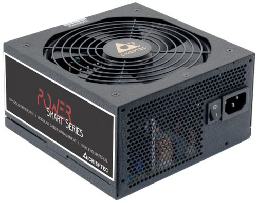 Блок питания ATX Chieftec GPS-650C 650W aPFC, 140mm FAN, модульный, 80Plus GOLD, Ret