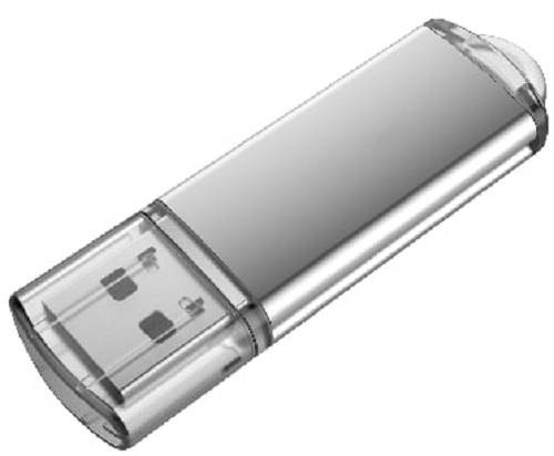 Накопитель USB 2.0 8GB OEM NTG358U2008GS металлический серебристый корпус, прозрачный колпачок