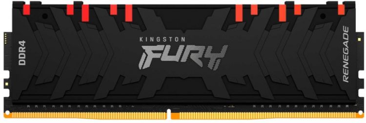 

Модуль памяти DDR4 32GB Kingston FURY KF432C16RBA/32 Renegade RGB 3200MHz CL16 2RX8 радиатор 1.35V 288-pin 16Gbit retail, KF432C16RBA/32