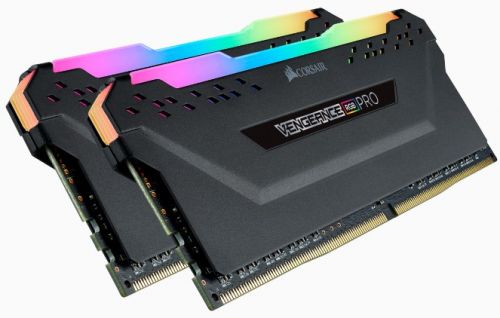 Модуль памяти DDR4 16GB (2*8GB) Corsair CMW16GX4M2C3600C18 VENGEANCE RGB PRO PC4-28800 3600MHz CL18 288-pin 1.35V XMP Радиатор RTL - фото 1