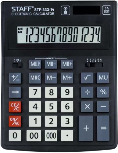 Калькулятор настольный STAFF PLUS STF-333