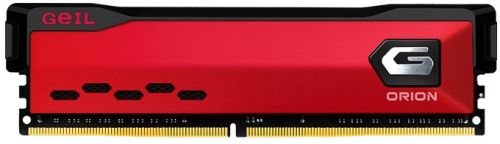 Модуль памяти DDR4 8GB Geil GOR48GB3200C16BSC Orion red DDR4 PC4-25600 3200MHz CL16 радиатор 1.35V