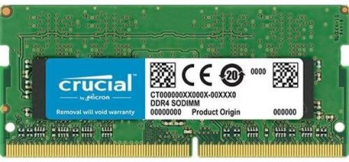 Модуль памяти SODIMM DDR4 16GB Crucial CT16G4SFD8266 PC4-21300 2666MHz CL19 DR x8 Unbuffered 260pin - фото 1