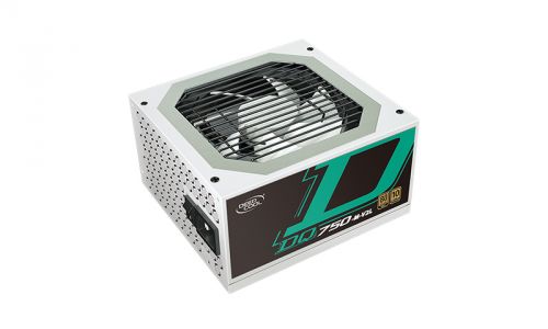 Блок питания ATX Deepcool DQ750-M-V2L WH 750W, ATX 2.31, full cable management, PWM 120mm fan, Active PFC, 80+ GOLD RET