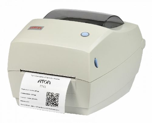 Принтер для печати чеков АТОЛ ТТ41 АТОЛ 41429 (203dpi, термотрансферная печать, USB, ширина печати 108 мм, скорость 102 мм/с)