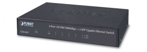 

Коммутатор Planet GSD-603F, GSD-603F
