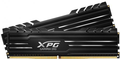 Модуль памяти DDR4 16GB (2*8GB) ADATA AX4U320038G16A-DB10 XPG GAMMIX D10 black 3200MHz CL16 1.2V