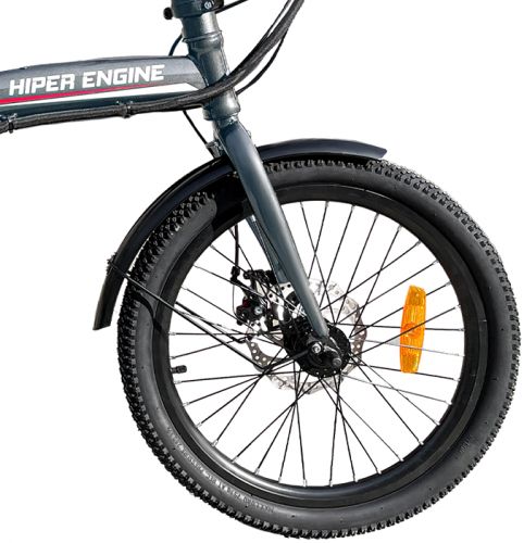 Велосипед HIPER Engine Fold X1 HE-FX01 Space Gray - фото 3
