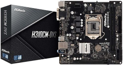 Материнская плата mATX ASRock H310CM-DVS