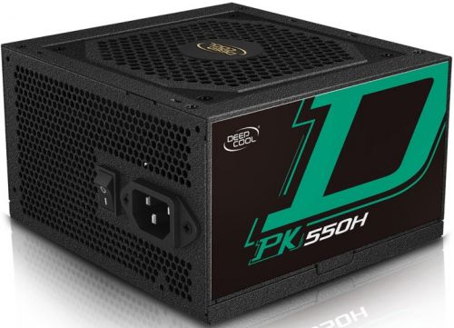 Блок питания Deepcool PK550H 550W, ATX12V 2.5, активный PFC, 80 PLUS Bronze, модульный