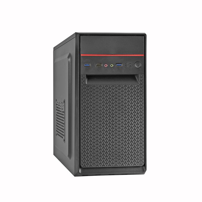 Корпус mATX Exegate BAA-107U EX283060RUS minitower, без БП, 1*USB+2*USB3.0, Audio, black