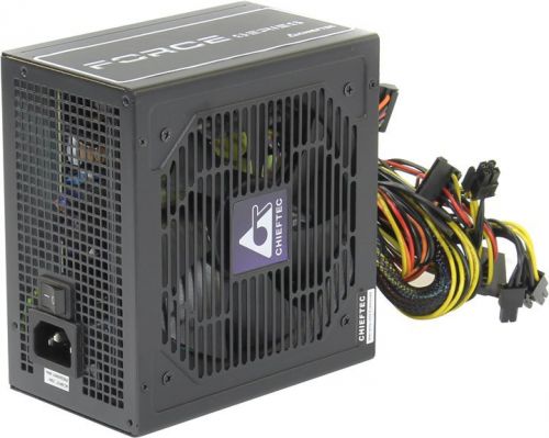 Блок питания ATX Chieftec CPS-550S 550W aPFC, 120mm FAN, КПД 80+, Ret