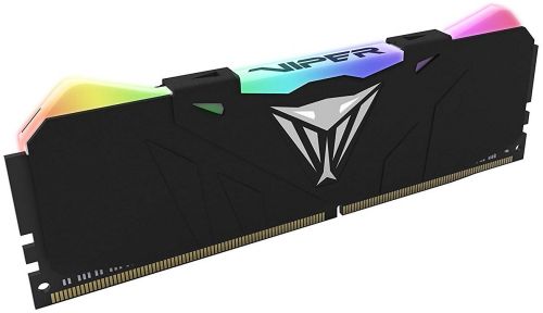 Модуль памяти DDR4 16GB (2*8GB) Patriot Memory PVR416G360C8K Viper RGB BLACK PC4-28800 3600MHz CL18 радиатор 1.35V RTL