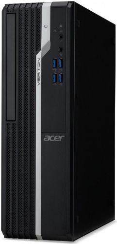 

Компьютер Acer Veriton X2670G SFF DT.VTGER.00R i5-10400/8GB/256GB SSD/Intel UHD 630/DVD-RW/USB KB-Mouse/Win10Pro, Veriton X2670G SFF